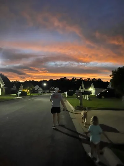 Sunset with AJ